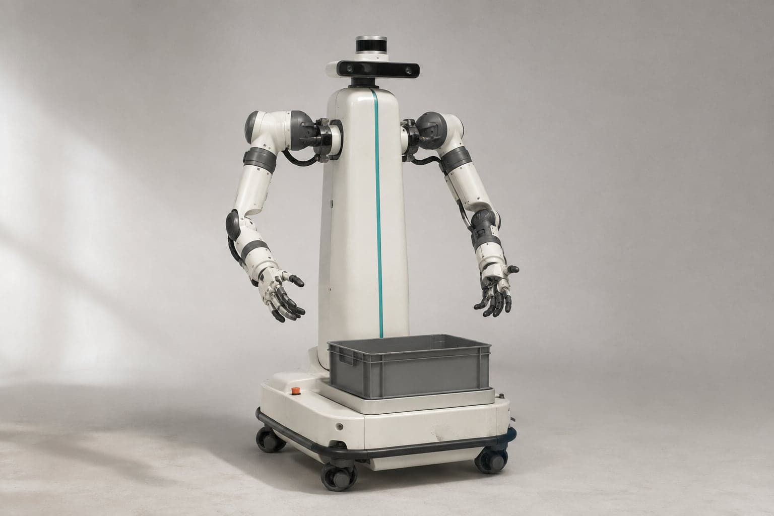 Tidewell W1: Wheeled mobile manipulator for flat, busy floors.